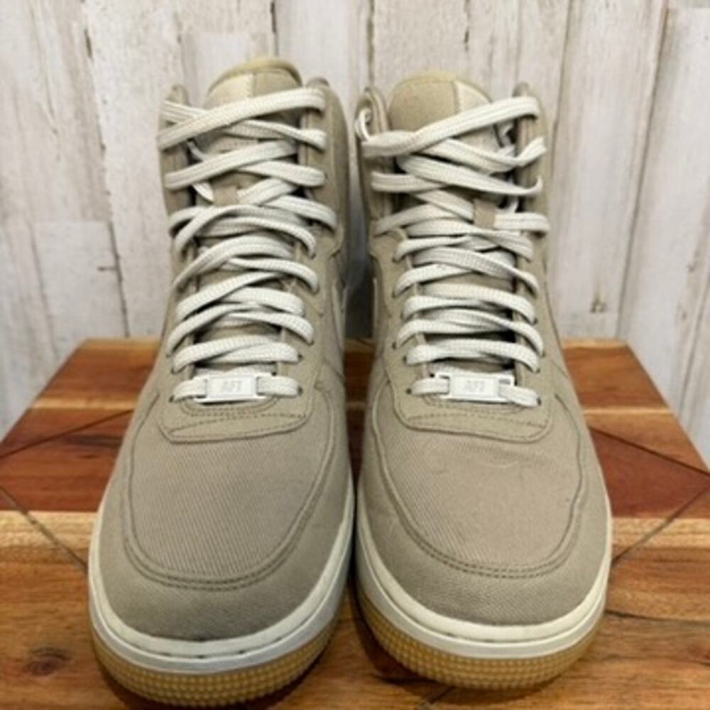 Nike Air Force 1 High Utility Men's Sneakers Khaki‎ Size 10 - Picture 3 of 8